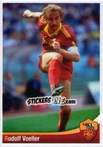 Sticker Rudolf Voeller - AS Roma 2012-2013 - Erredi Galata Edizioni