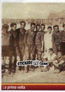 Sticker La Prima Volte (25-09-1927) (puzzle 1) - AS Roma 2012-2013 n. 259 - Erredi Galata Edizioni