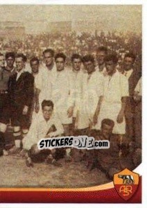 Sticker La Prima Volte (25-09-1927) (puzzle 2) - AS Roma 2012-2013 n. 260 - Erredi Galata Edizioni