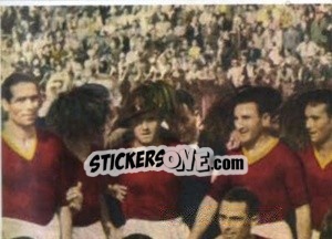 Sticker I Campioni 1941-42 (puzzle 1) - AS Roma 2012-2013 - Erredi Galata Edizioni