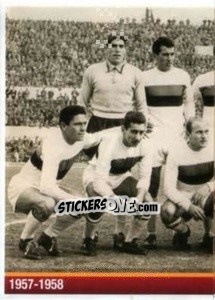 Cromo 1957-58 (puzzle 1) - AS Roma 2012-2013 - Erredi Galata Edizioni