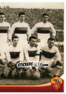 Sticker 1957-58 (puzzle 2) - AS Roma 2012-2013 - Erredi Galata Edizioni