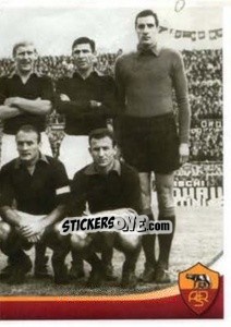 Sticker Coppa Italia 1963-64 (puzzle 2) - AS Roma 2012-2013 n. 276 - Erredi Galata Edizioni