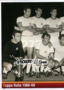 Sticker Coppa Italia 1968-69 (puzzle 1) - AS Roma 2012-2013 n. 277 - Erredi Galata Edizioni