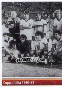 Sticker Coppa Italia 1980-81 (puzzle 1) - AS Roma 2012-2013 n. 283 - Erredi Galata Edizioni
