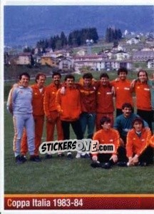 Sticker Coppa Italia 1983-84 (puzzle 1) - AS Roma 2012-2013 n. 291 - Erredi Galata Edizioni
