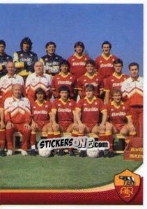 Sticker Coppa Italia 1990-91 (puzzle 2) - AS Roma 2012-2013 n. 296 - Erredi Galata Edizioni