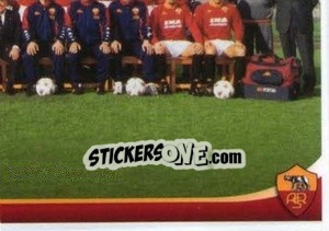 Sticker I Campioni 2000-2001 (puzzle 4) - AS Roma 2012-2013 n. 300 - Erredi Galata Edizioni