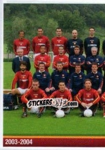 Sticker 2003-2004 (puzzle 1) - AS Roma 2012-2013 n. 305 - Erredi Galata Edizioni