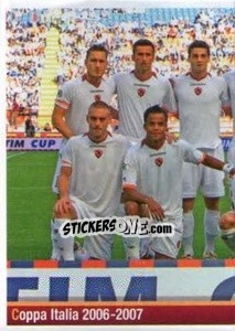 Sticker Coppa Italia 2006-2007 (puzzle 1) - AS Roma 2012-2013 n. 307 - Erredi Galata Edizioni