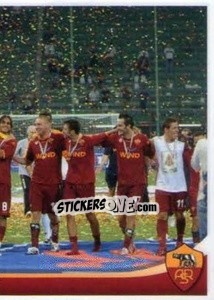 Figurina Supercoppa 2007 (puzzle 2) - AS Roma 2012-2013 - Erredi Galata Edizioni