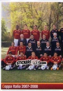Sticker Coppa Italia 2007-2008 (puzzle 1) - AS Roma 2012-2013 n. 311 - Erredi Galata Edizioni