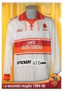 Cromo La seconda maglia 1994-95 - AS Roma 2012-2013 - Erredi Galata Edizioni