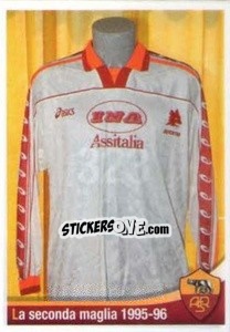 Sticker La seconda maglia 1995-96 - AS Roma 2012-2013 n. 323 - Erredi Galata Edizioni