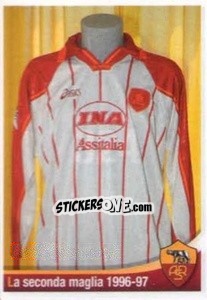 Sticker La seconda maglia 1996-97 - AS Roma 2012-2013 - Erredi Galata Edizioni