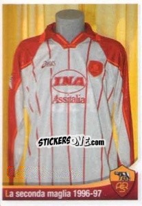 Figurina La seconda maglia 1996-97 - AS Roma 2012-2013 - Erredi Galata Edizioni