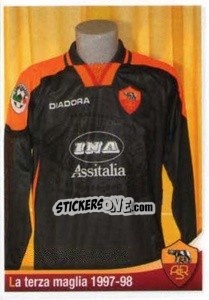 Sticker La terza maglia 1997-98 - AS Roma 2012-2013 n. 325 - Erredi Galata Edizioni