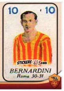 Sticker 1930 - Trio d'attacco (Ferraris, Costantino, Bernardini) (puzzle 3) - AS Roma 2012-2013 - Erredi Galata Edizioni