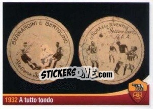 Cromo 1932 A tutto tondo - AS Roma 2012-2013 n. 351 - Erredi Galata Edizioni