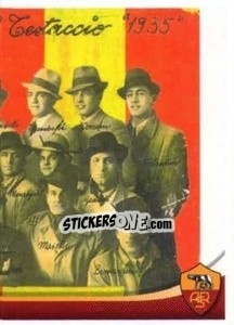 Sticker 1935 - La Roma del Testaccio (puzzle 2) - AS Roma 2012-2013 - Erredi Galata Edizioni