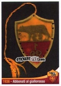 Figurina 1935 - Abbonati al giallorosso - AS Roma 2012-2013 n. 359 - Erredi Galata Edizioni