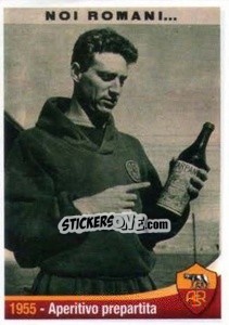 Sticker 1955 - Aperitivo prepartita - AS Roma 2012-2013 - Erredi Galata Edizioni