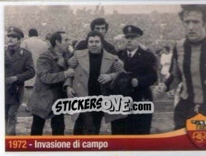 Cromo 1972 - Invasione di campo - AS Roma 2012-2013 - Erredi Galata Edizioni