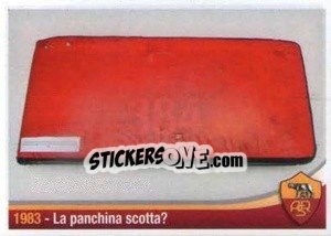 Cromo 1983 - La panchina scotta? - AS Roma 2012-2013 - Erredi Galata Edizioni