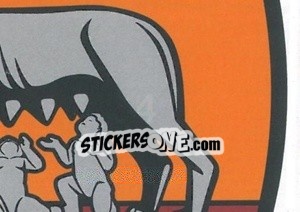 Sticker Scudetto (puzzle 4) - AS Roma 2014-2015 n. 4 - Erredi Galata Edizioni