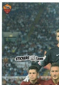 Sticker Squadra AS Roma 2014-15 (puzzle 1) - AS Roma 2014-2015 n. 9 - Erredi Galata Edizioni
