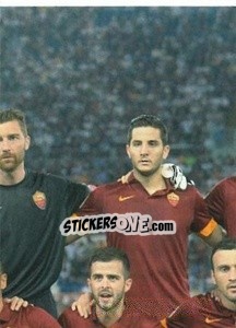 Cromo Squadra AS Roma 2014-15 (puzzle 2) - AS Roma 2014-2015 - Erredi Galata Edizioni