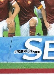 Figurina Squadra AS Roma 2014-15 (puzzle 6) - AS Roma 2014-2015 - Erredi Galata Edizioni