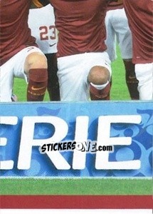 Sticker Squadra AS Roma 2014-15 (puzzle 7) - AS Roma 2014-2015 n. 15 - Erredi Galata Edizioni