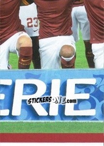 Figurina Squadra AS Roma 2014-15 (puzzle 7) - AS Roma 2014-2015 - Erredi Galata Edizioni