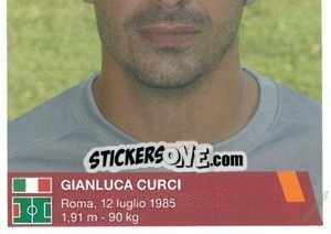 Sticker Gianluca Curci (puzzle 2) - AS Roma 2014-2015 n. 18 - Erredi Galata Edizioni