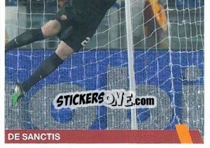 Sticker Morgan De Sanctis (puzzle 2) - AS Roma 2014-2015 n. 26 - Erredi Galata Edizioni
