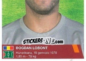 Sticker Bogdan Lobont (puzzle 2) - AS Roma 2014-2015 - Erredi Galata Edizioni