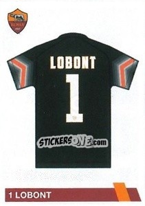 Sticker Bogdan Lobont - AS Roma 2014-2015 - Erredi Galata Edizioni