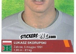 Sticker Lukasz Skorupski (puzzle 2) - AS Roma 2014-2015 n. 33 - Erredi Galata Edizioni