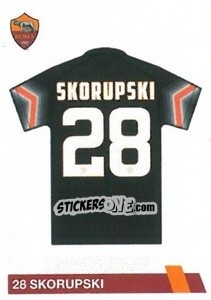 Sticker Lukasz Skorupski - AS Roma 2014-2015 - Erredi Galata Edizioni