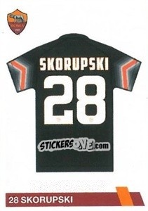 Figurina Lukasz Skorupski - AS Roma 2014-2015 - Erredi Galata Edizioni