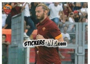 Sticker Federico Balzaretti (puzzle 1) - AS Roma 2014-2015 n. 45 - Erredi Galata Edizioni