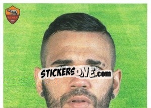 Sticker Castan Da Silva Leandro (puzzle 1) - AS Roma 2014-2015 n. 47 - Erredi Galata Edizioni