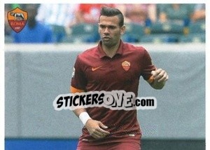 Sticker Castan Da Silva Leandro (puzzle 1) - AS Roma 2014-2015 n. 50 - Erredi Galata Edizioni