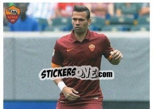 Cromo Castan Da Silva Leandro (puzzle 1) - AS Roma 2014-2015 - Erredi Galata Edizioni