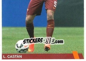 Cromo Castan Da Silva Leandro (puzzle 2) - AS Roma 2014-2015 - Erredi Galata Edizioni