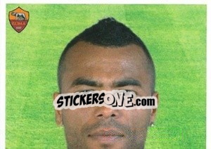 Cromo Ashley Cole (puzzle 1) - AS Roma 2014-2015 - Erredi Galata Edizioni