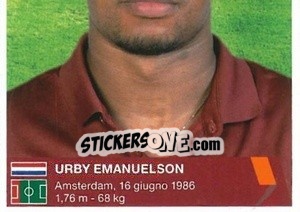 Figurina Urby Vitorrio Diego Emanuelson (puzzle 2) - AS Roma 2014-2015 - Erredi Galata Edizioni