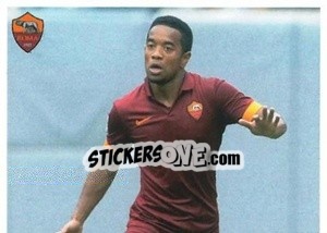 Sticker Urby Vitorrio Diego Emanuelson (puzzle 1) - AS Roma 2014-2015 n. 60 - Erredi Galata Edizioni
