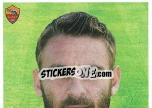 Sticker Daniele De Rossi (puzzle 1) - AS Roma 2014-2015 n. 87 - Erredi Galata Edizioni